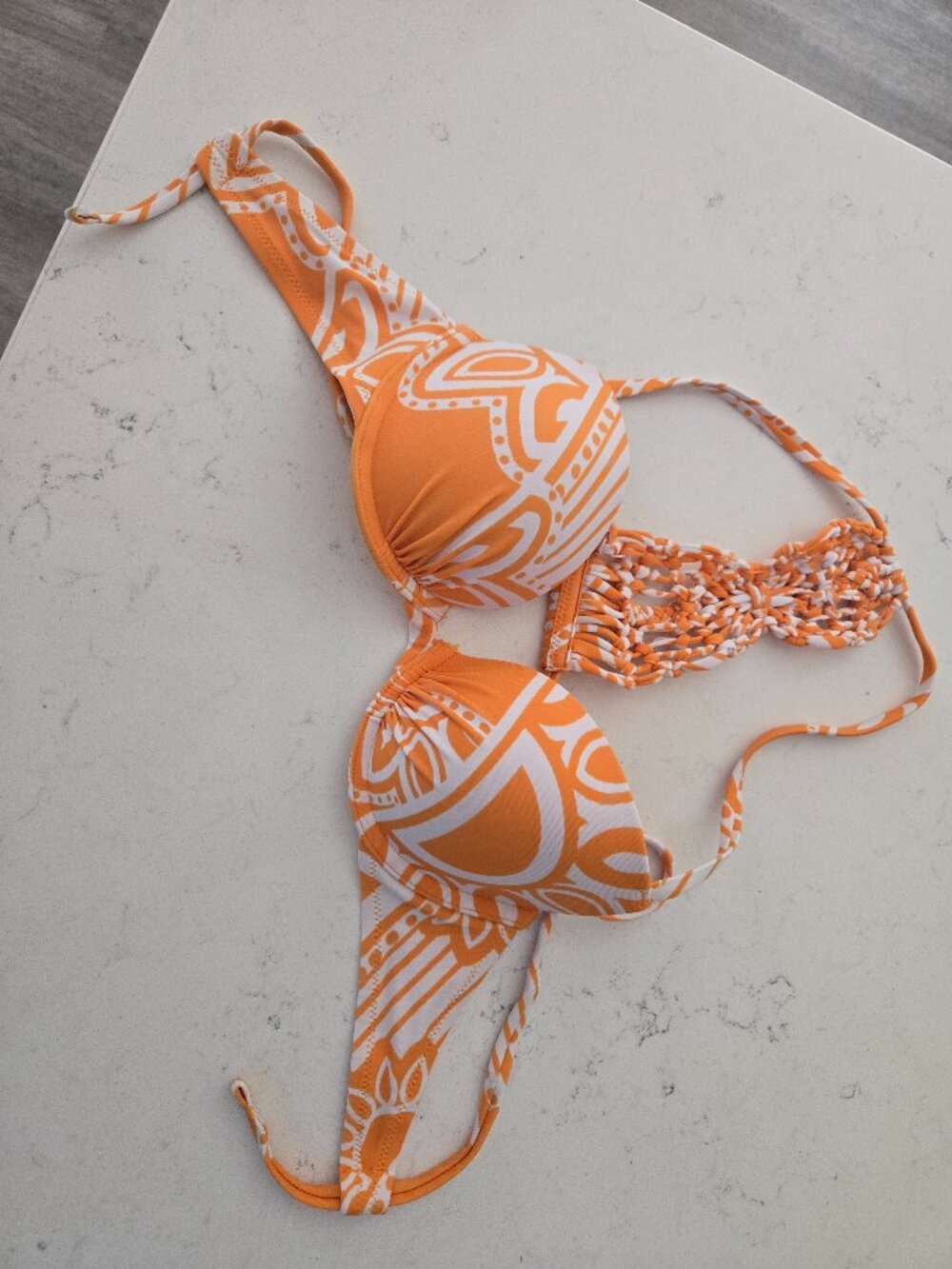 Aerie Perkier Push Up Padded Bikini Top w/ underwire - 34A (Like New)